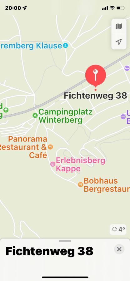 Appartement An Der Erlebniskappe Mit Fahrradkeller Винтерберг Экстерьер фото